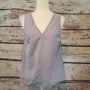 Rag & Bone Size Small Blue & White Stripe Tank